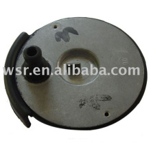 Rubber to metal bonded parts